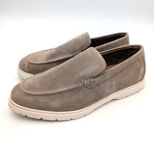 Nordstrom Harrison Casual Loafer Shoes Moc Toe Men's Tan Fog Size US11M EU44